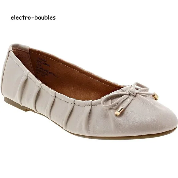 WHITE MOUNTAIN Women's Shoes Sakari Ballet Flat, Eggshell/Smooth, 6 : Buy Online At Best Price In KSA - Souq Is Now